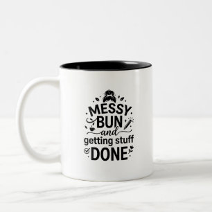 Fun Mum Mug 2Tone Quote