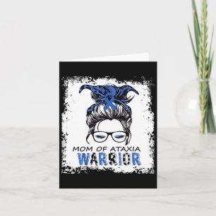 Fun Mum Of Ataxia Warrior Card