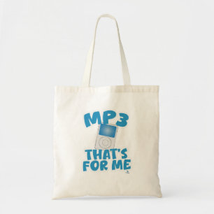 Fun Music For Me Portable Tunes Motto Tote Bag