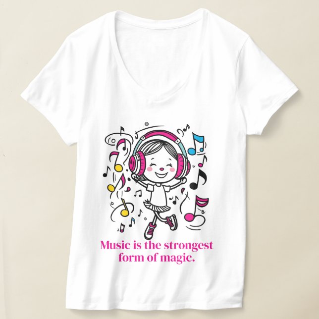 Fun Musical Graphic Tee (Laydown)