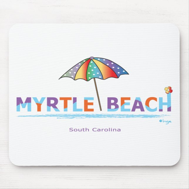 Fun Myrtle Beach, SC Mouse Mat (Front)
