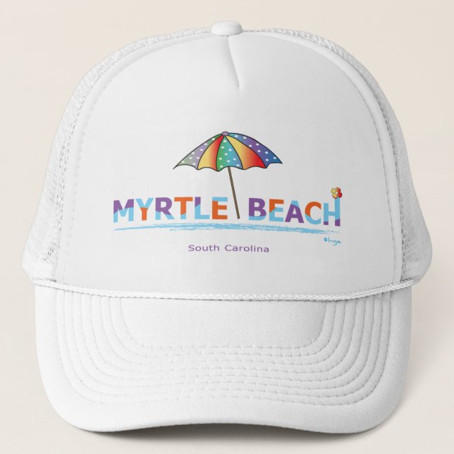 Fun Myrtle Beach, SC Trucker Hat (Front)