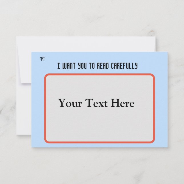 fun n cool postcard for the bros and close peers (Back)