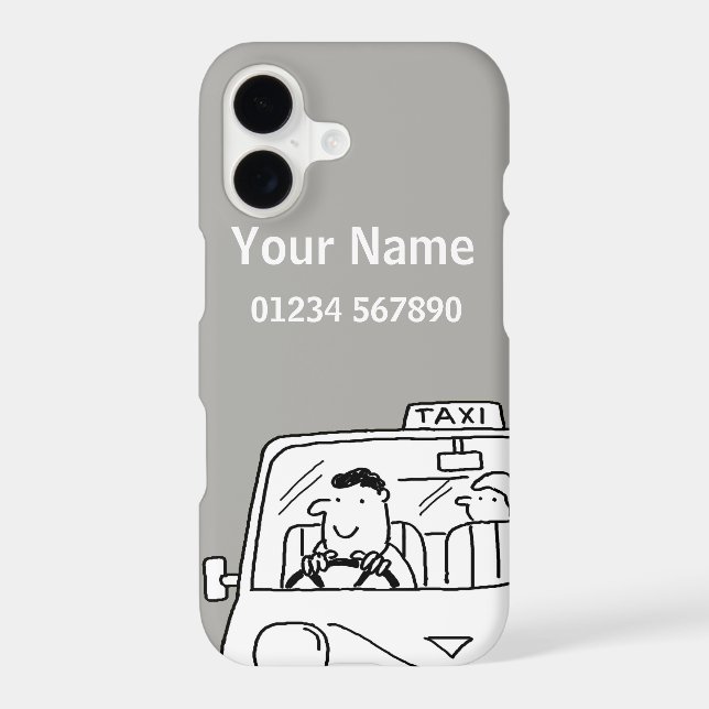 Fun Named Taxi Driver Theme (Back)