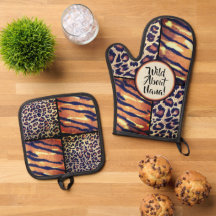 Fun Nana Gift! Oven Mitt and Pot Holders