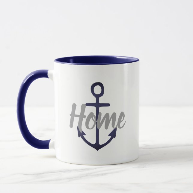 fun nautical + ANCHOR HOME | Mug (Left)