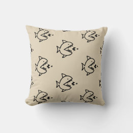 fun nautical FISH theme | Cushion