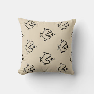 fun nautical FISH theme   Cushion