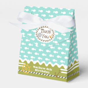 Fun Nautical Fishes Favour Box
