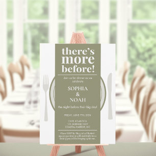 Fun Night Before Dinner Invitation Rich Sage