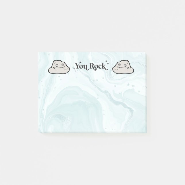 Fun Notepad | You Rock | Emotional Support Notes (Front)