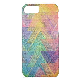 Fun Novelty Geometric Triangle Colourful Abstract Case-Mate iPhone Case