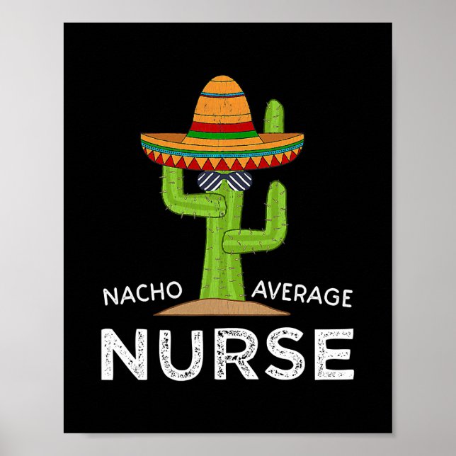 Fun Nursing Appreciation Humor Gifts Funny Meme Poster (Front)