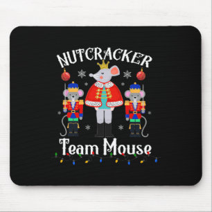 Fun Nutcracker Soldier Toy Christmas Dance Team Mo Mouse Mat