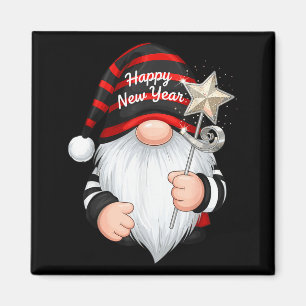 Fun Nye Gnome Shirts For Women, Happy New Year 202 Magnet