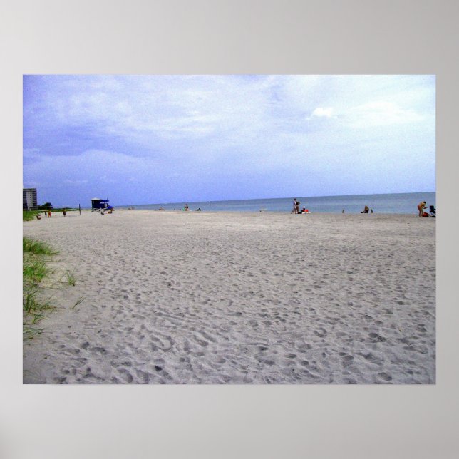 Fun On Siesta Keys Beach Poster (Front)