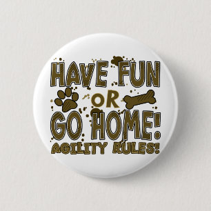 Fun or Home Dog Agility Button