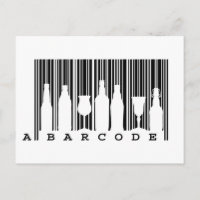 Fun original © black and white bar code (barcode),