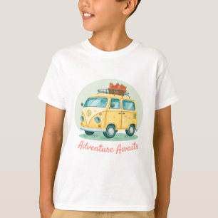 Fun Outdoor Adventure Graphic Tee for Boys & Girls