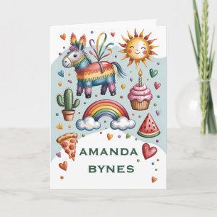 Fun Outdoor Boho Celebration Card