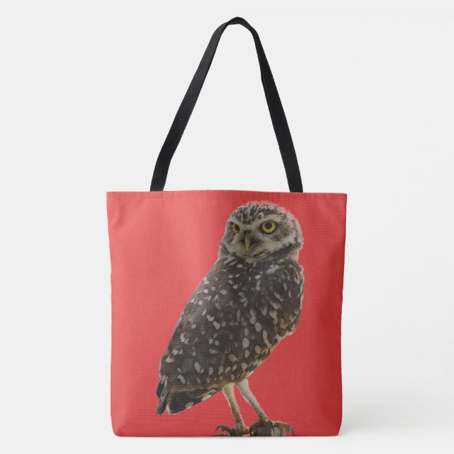 Fun Owl Tote Bag (Front)