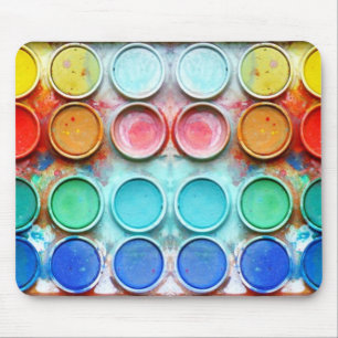 Fun paint colour box mouse mat