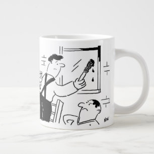 Fun Painter and Decorator Large Coffee Mug