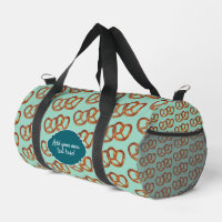 Fun Paired Pretzels Food Theme with custom text