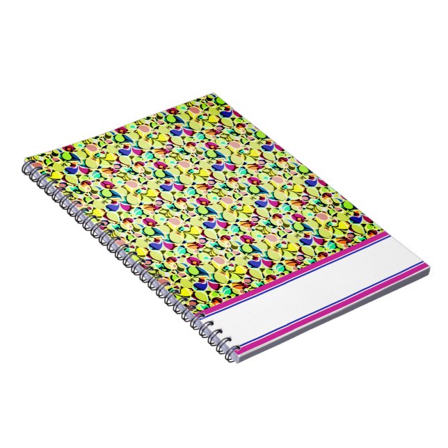Fun paisley notebook (Right Side)