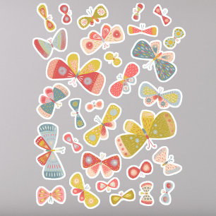 Fun Pastel Butterflies