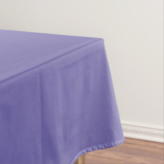 Fun, periwinkle colour tablecloth