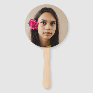 Fun Personalised Face on a Stick Photo Prop Hand Fan