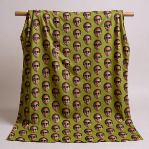 Fun Personalised Face Photo Fleece Blanket