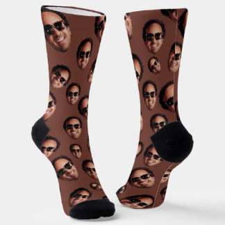 Fun Personalised Face Photo Socks