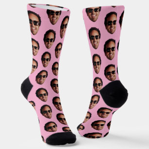 Fun Personalised Face Photo Socks