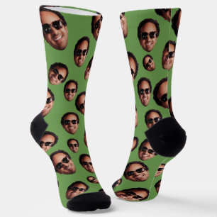Fun Personalised Face Photo Socks