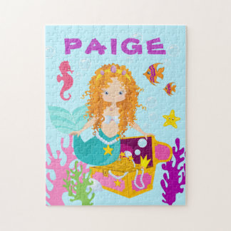 Fun Personalised Mermaid Puzzle