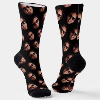 Fun Personalized Face Photo Socks