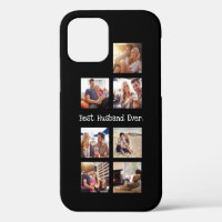 Fun Photo Best Husband Collage Personalised Black