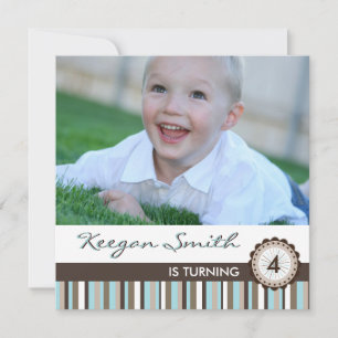 Fun Photo Birthday Party Invitation