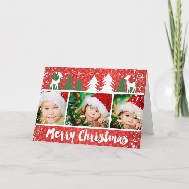 Fun Photo Christmas Card (Front)