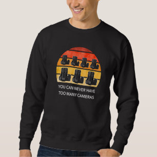 Fun Photographer Photo Camera Camera Camera Photog Sweatshirt