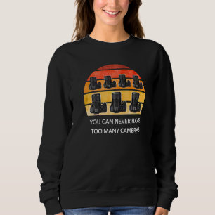 Fun Photographer Photo Camera Camera Camera Photog Sweatshirt