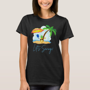 Fun Pickleball  Summer Swingers Pineapple T-Shirt