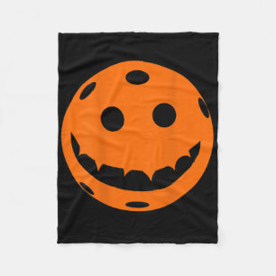 Fun Picklell Halloween Pumpkin Ck Print  Fleece Blanket
