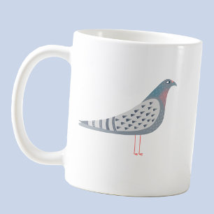 Fun Pigeon Coffee Mug