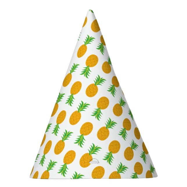 Fun Pineapple Pattern party hat (Right)