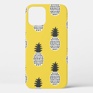 Fun pineapple seamless pattern iPhone 12 case