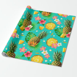 Fun Pineapple Wrapping Paper