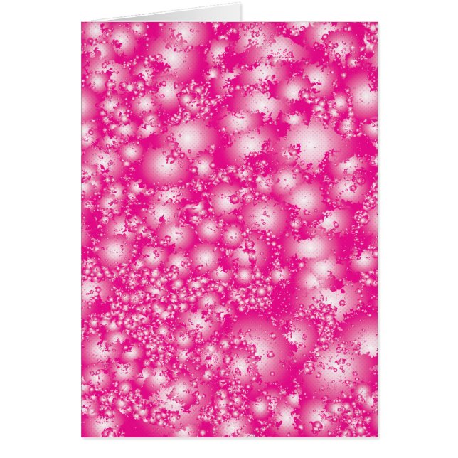 Fun PINK Abstract Ink Super Splash pattern (Front)